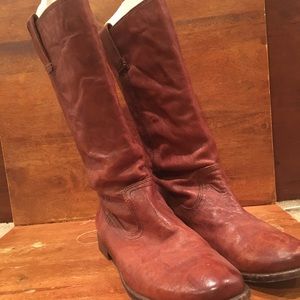 Frye 8.5 Anna Mid-Pull Boot
